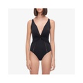 Jonathan Simkhai Hawaiian Front Twist One-Piece