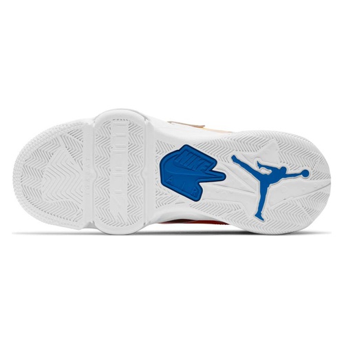 조던 Jordan Zoom 92 Sneaker_WHITE/ BLACK/ SIREN RED/ GOLD