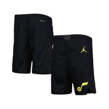 Big Boys Black Utah Jazz Statement Edition Swingman Performance Shorts