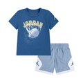 Toddler Boys Hoop Styles Mesh Shorts Set 2-Piece