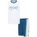 Little Boys Double Flight Tank Top and Shorts Set