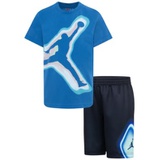 Little Boys Air Heat Map Graphic T-Shirt & Mesh Shorts 2 Piece Set