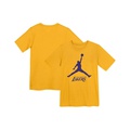 Preschool Gold Los Angeles Lakers Essential Jumpman T-Shirt