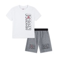 Little Boys Rise Graphic T-Shirt & French Terry Shorts 2 Piece Set