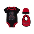 Baby Boys Create Bodysuit Bibs and Hat Box Set 3 Piece