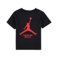 Toddler Black Chicago Bulls Essential Jumpman T Shirt