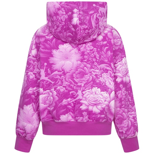 조던 Big Girls Brooklyn Essentials Floral-Print Pullover Hoodie