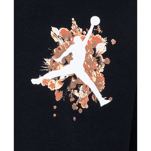 조던 Big Girls Jumpman Floral Graphic Short-Sleeve T-Shirt