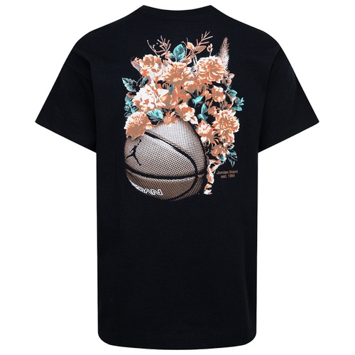 조던 Big Girls Jumpman Floral Graphic Short-Sleeve T-Shirt