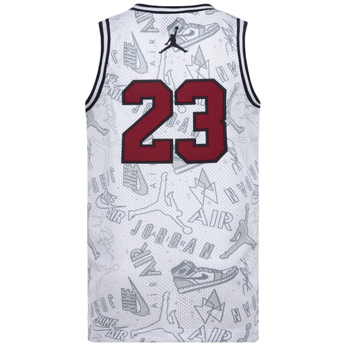 조던 Big Boys 23 All-Over Print Short Sleeve Jersey