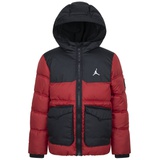 Big Boys Printed Full Zip Hooded Puffer Jacket