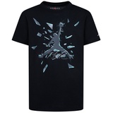 Little Boys Shattered Glass Jump Man Graphic Tee