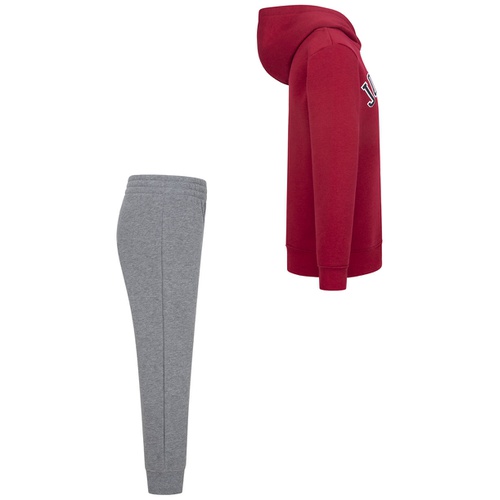 조던 Little Boys Arched Fleece Pullover Hoodie and Pants 2 Piece Set