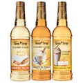 Jordans Skinny Syrups New Favorites Collection - Caramel Pecan, Cinnamon Vanilla, Vanilla Caramel Creme