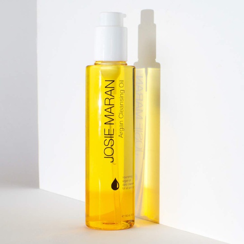  Josie Maran Argan Cleansing Oil - 3-1 Daily Cleanser that Nourishes Skin with Essential Fatty Acids and Antioxidants (180ml/6.0oz)