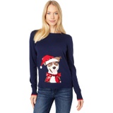 Joules Miranda Festive Crew Neck Intarsia Jumper