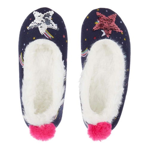 쥴스 Joules Kids Dreama Character Slippers (Toddleru002FLittle Kidu002FBig Kid)