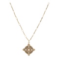 Joy Dravecky Stella Coin Pendant Necklace