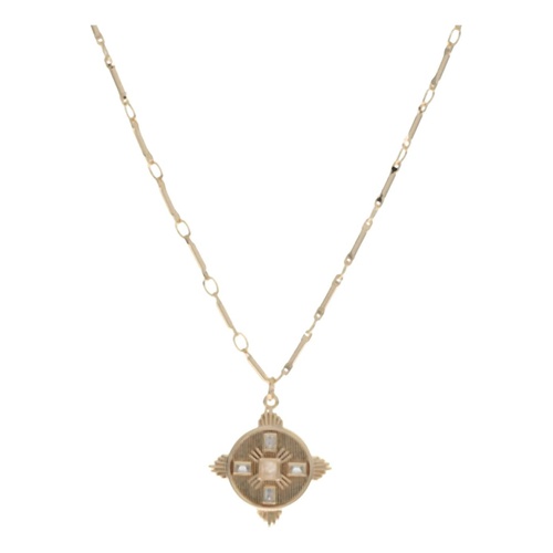  Joy Dravecky Stella Coin Pendant Necklace