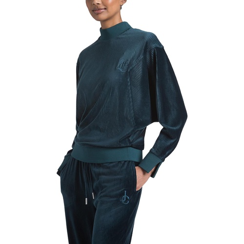쥬시꾸뛰르 Juicy Couture Angled Set in Sleeve Pullover