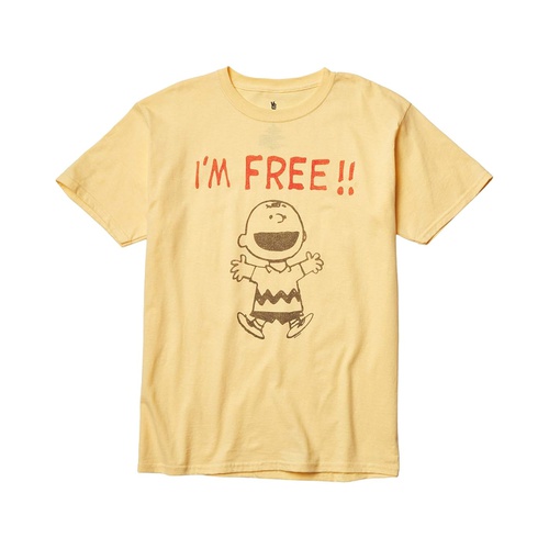  Junk Food Kids Im Free Peanuts T-Shirt (Big Kids)