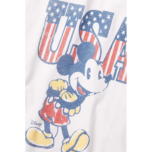  Junk Food Kids Mickey Mouse USA T-Shirt (Big Kids)