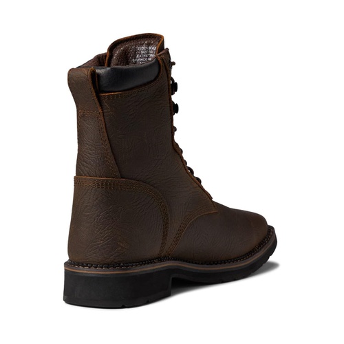  Justin 8 Driller Waterproof Square Toe