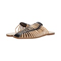 KAANAS Abai Huarache Color-Block Leather Slide