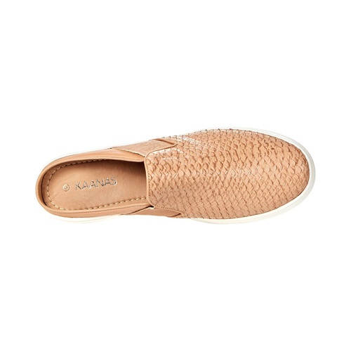  KAANAS Murcia Snake-Embossed Sneaker Slide