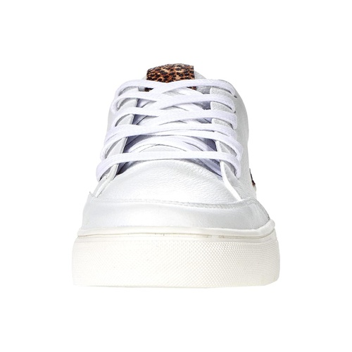  KAANAS Paris Lace-Up Sneaker with Contrast Heel