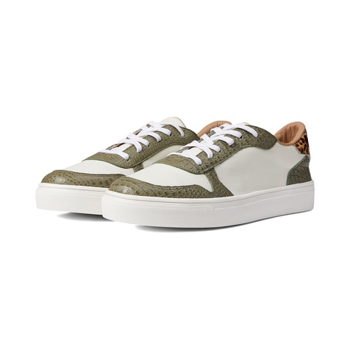  KAANAS Baru Contrast Leather Lace-Up Sneaker