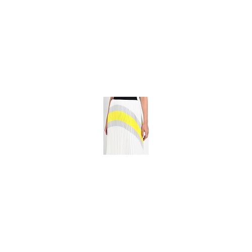  COLOURBLOCK PLEATED SKIRT