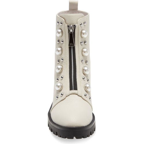  Karl Lagerfeld Paris Payzlee Lug Sole Boot_ECRU