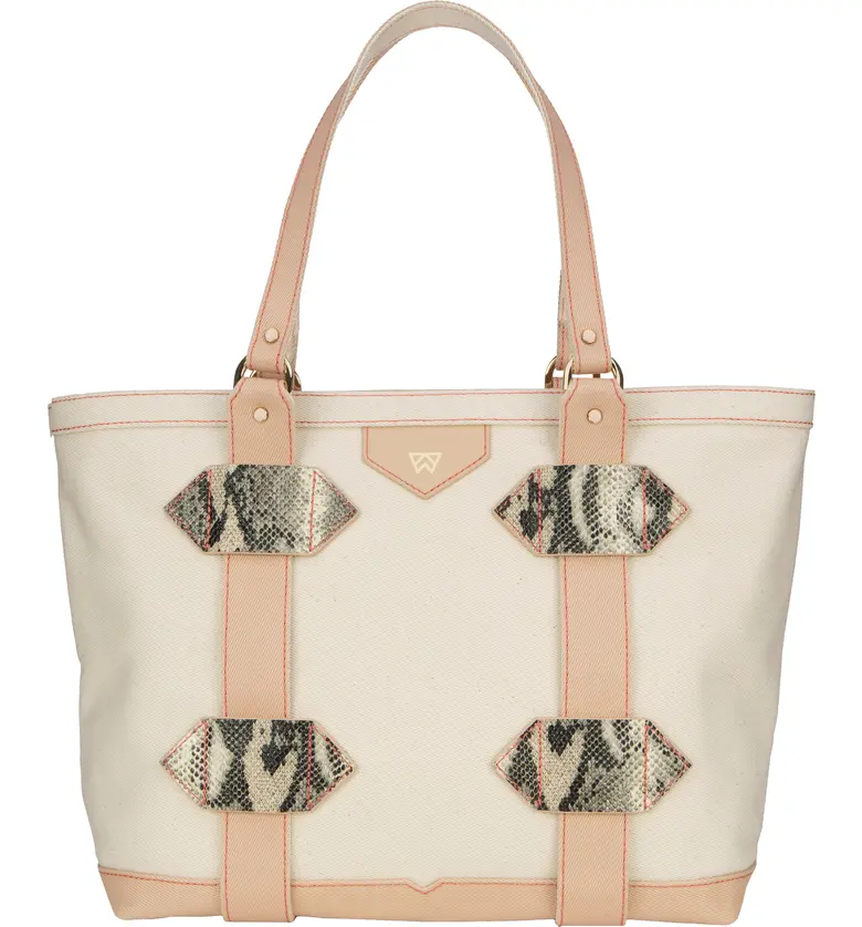 Kelly Wynne Small Out of Town Tote_NUDE