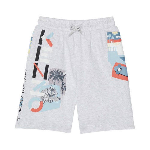 겐조 Kenzo Kids Urban Print Shorts (Toddleru002FLittle Kids)