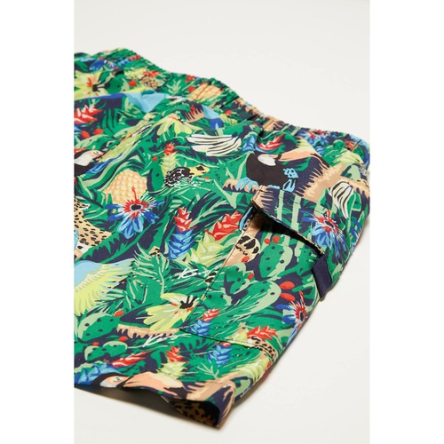 겐조 Kenzo Kids Jungle Print Shorts (Toddleru002FLittle Kids)