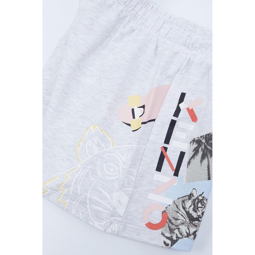 겐조 Kenzo Kids Urban Print Shorts (Toddleru002FLittle Kids)