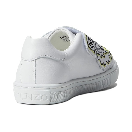 겐조 Kenzo Kids Tiger Leather Sneakers (Little Kid)