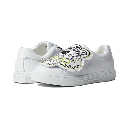 겐조 Kenzo Kids Tiger Leather Sneakers (Little Kid)