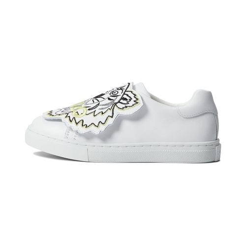 겐조 Kenzo Kids Tiger Leather Sneakers (Little Kid)