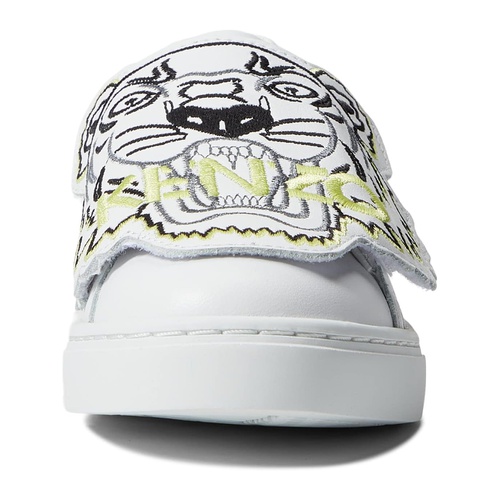 겐조 Kenzo Kids Tiger Leather Sneakers (Little Kid)