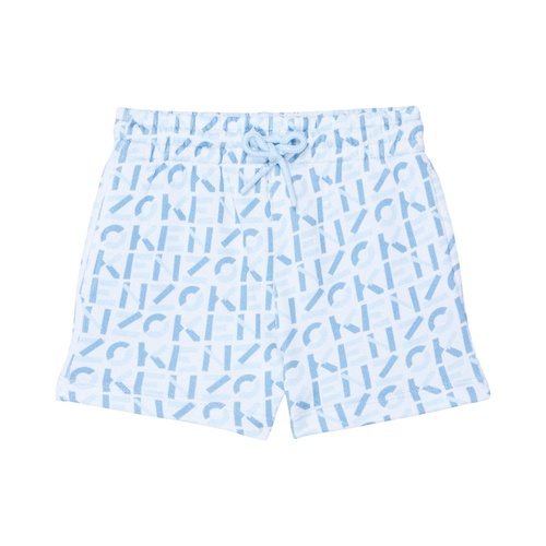 겐조 Kenzo Kids All Over Logo Shorts (Toddler)