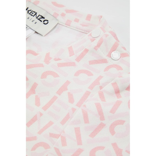 겐조 Kenzo Kids Monogram Print Dress (Toddler)