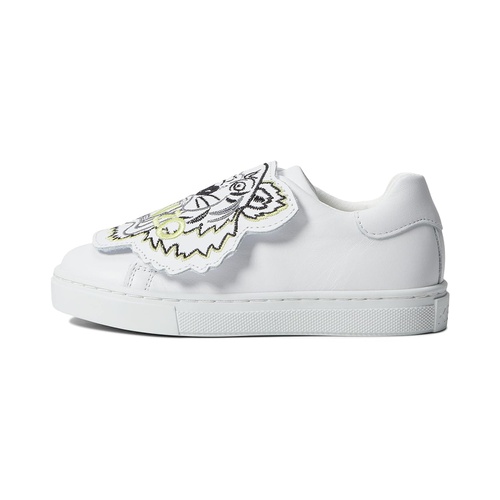 겐조 Kenzo Kids Tiger Leather Sneakers (Toddleru002FLittle Kid)