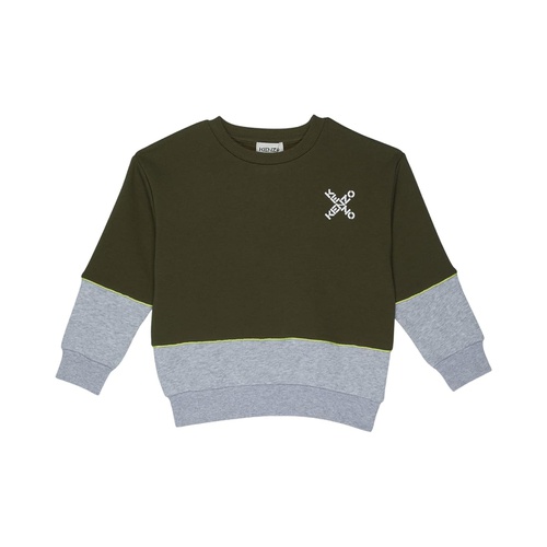 겐조 Kenzo Kids Sweatshirt Color-Block (Toddleru002FLittle Kids)