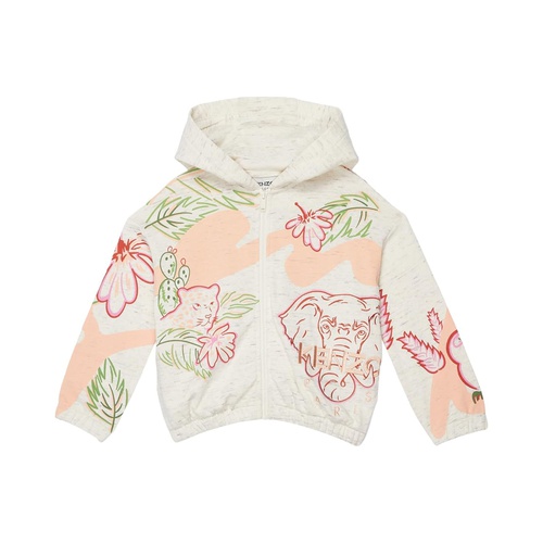 겐조 Kenzo Kids Printed Zip-Up Hoodie (Toddleru002FLittle Kids)