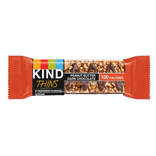  KIND, Thins Gluten Free 100 Calories., Caramel Almond & Sea Salt, 60 Count