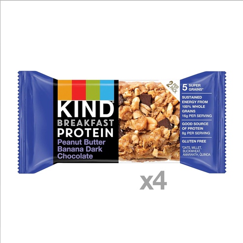  KIND Breakfast Protein Bars, Gluten Free, Non GMO, 1.76 Oz, Peanut Butter Banana, 32 Count