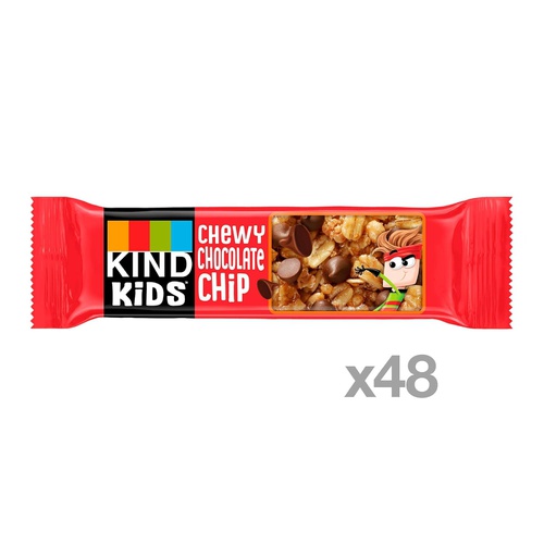  KIND Kids Granola Chewy Bar, Chocolate Chip, 6 Count (Pack of 8)