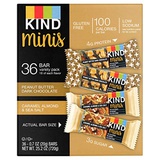 KIND Peanut Butter Dark Chocolate and Caramel Almond & Sea Salt bars,Gluten Free, 1.4 Ounce Bars (.Minis Variety Pack, 36 Bars)